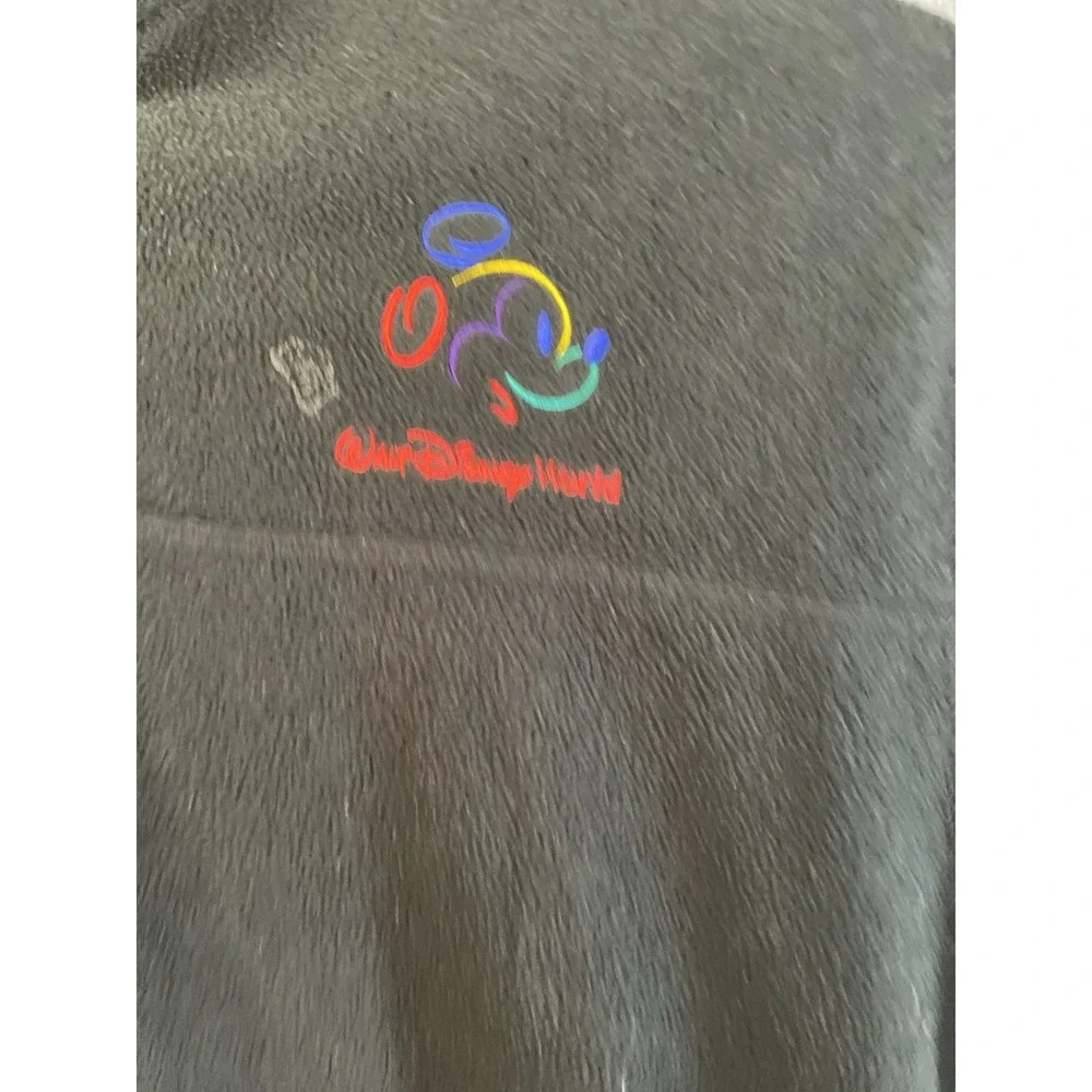 Walt Disney World‎  Mickey Mouse Fleece Pullover Mens XL 1/4 Zip
